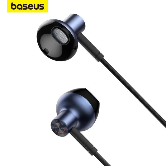 Baseus Bass Sound Earphone In-Ear Sport  with mic for Android e IOS